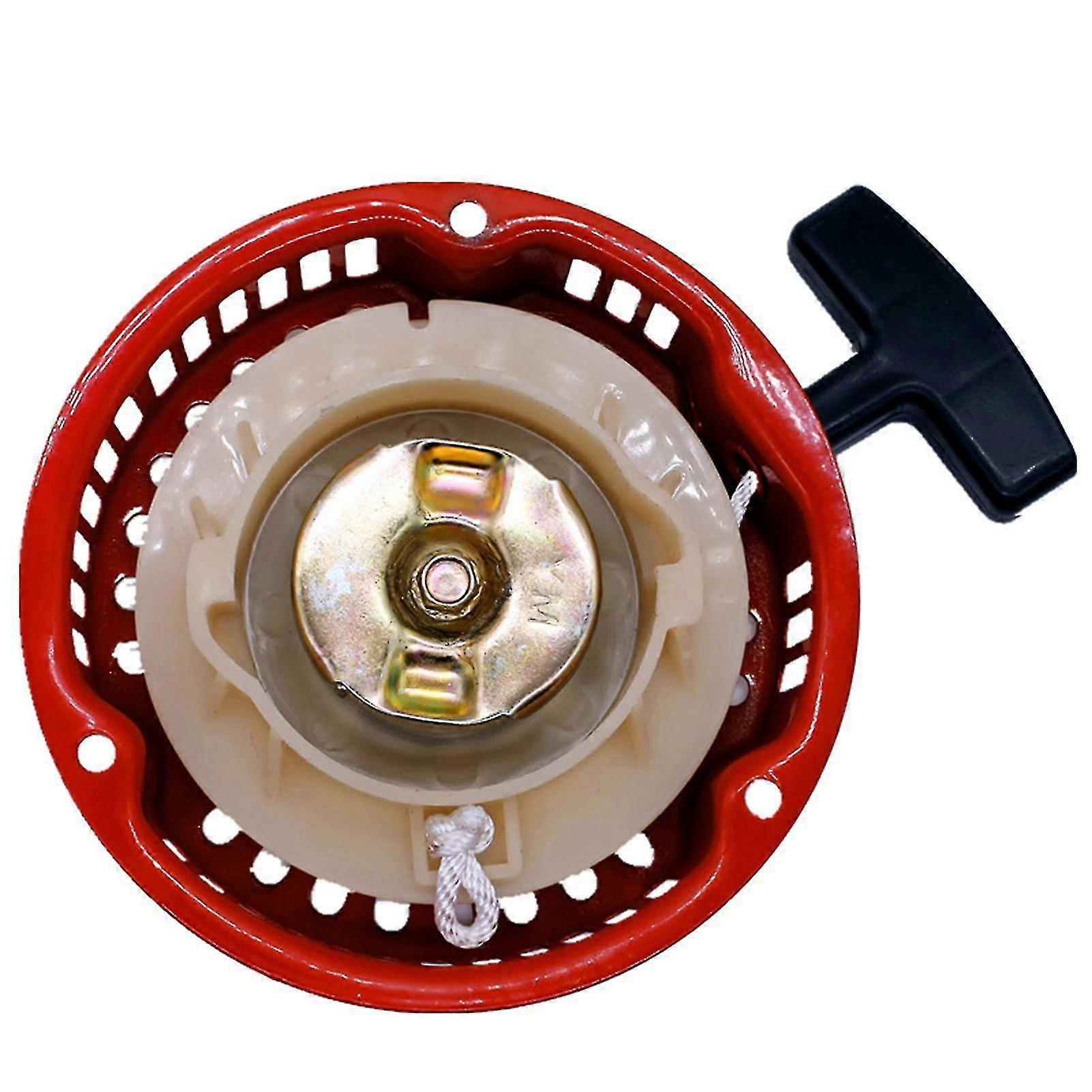 Retroceso Starter Pull Start Predator con 3/6 agujeros de tornillo Lawnmower Engine Power Equipment Tool