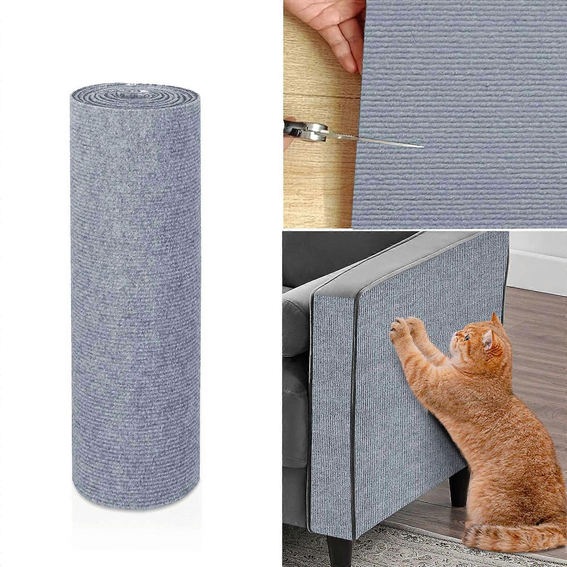 Cat Scratch Furniture Protector, Adhesive Cat Scratch Pad