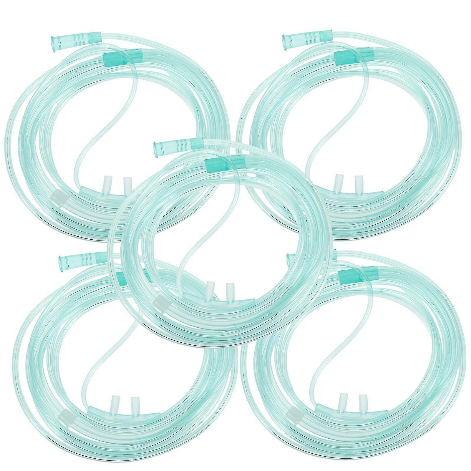5pcs Nasal Oxygen Cannula - Standard Household Use