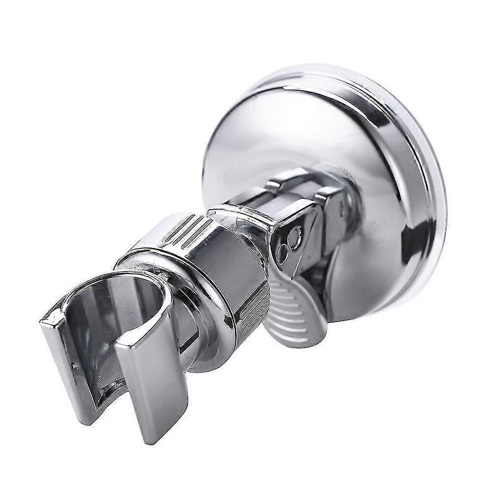 Shower Head Handset Holder Chrome Bathroom Wall Mount Suction Bracket