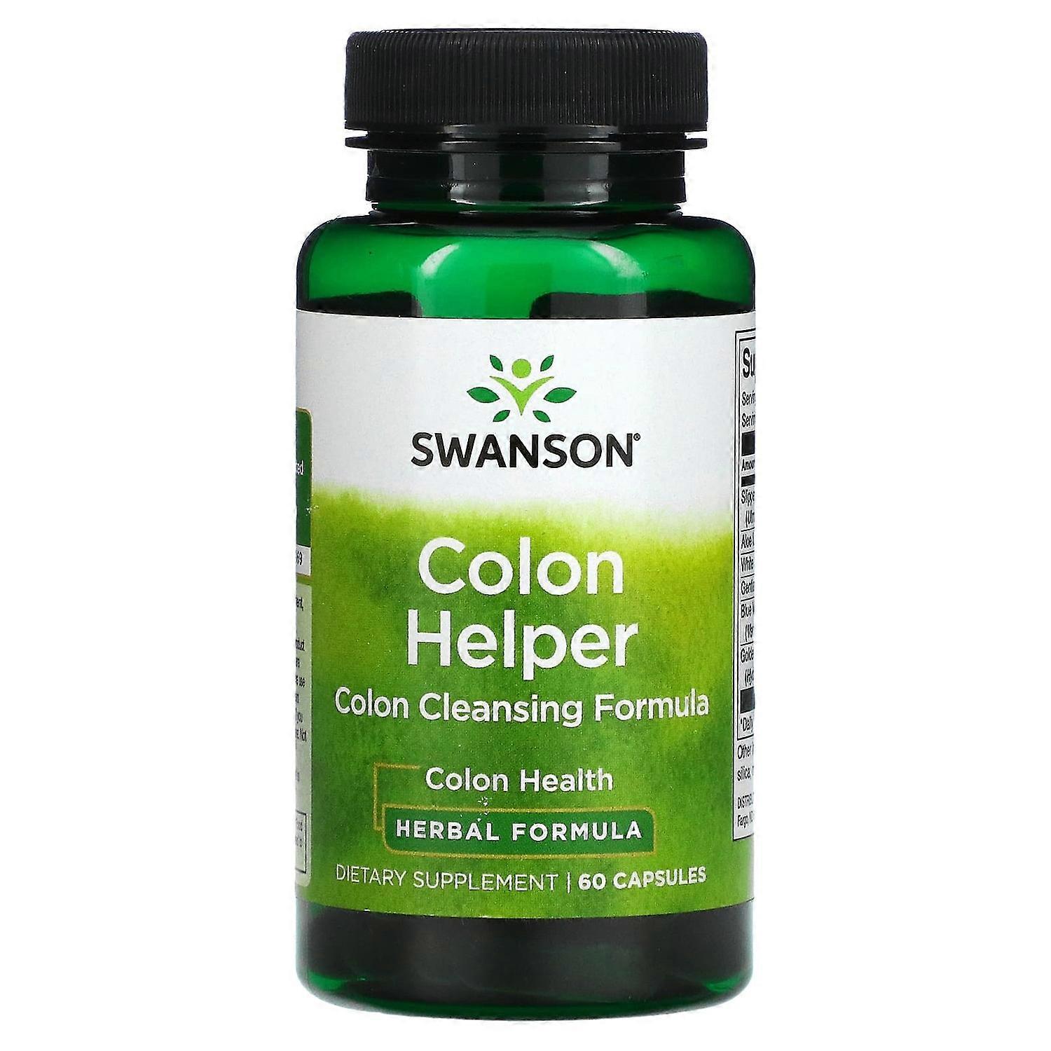 Swanson, Colon Helper, 60 Capsules