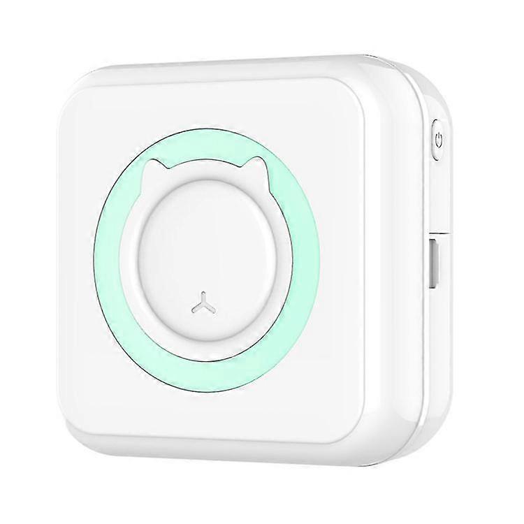 Mini Pocket Printer Wireless Inkless Pocket Printer Mini Label Printer with Thermal Paper