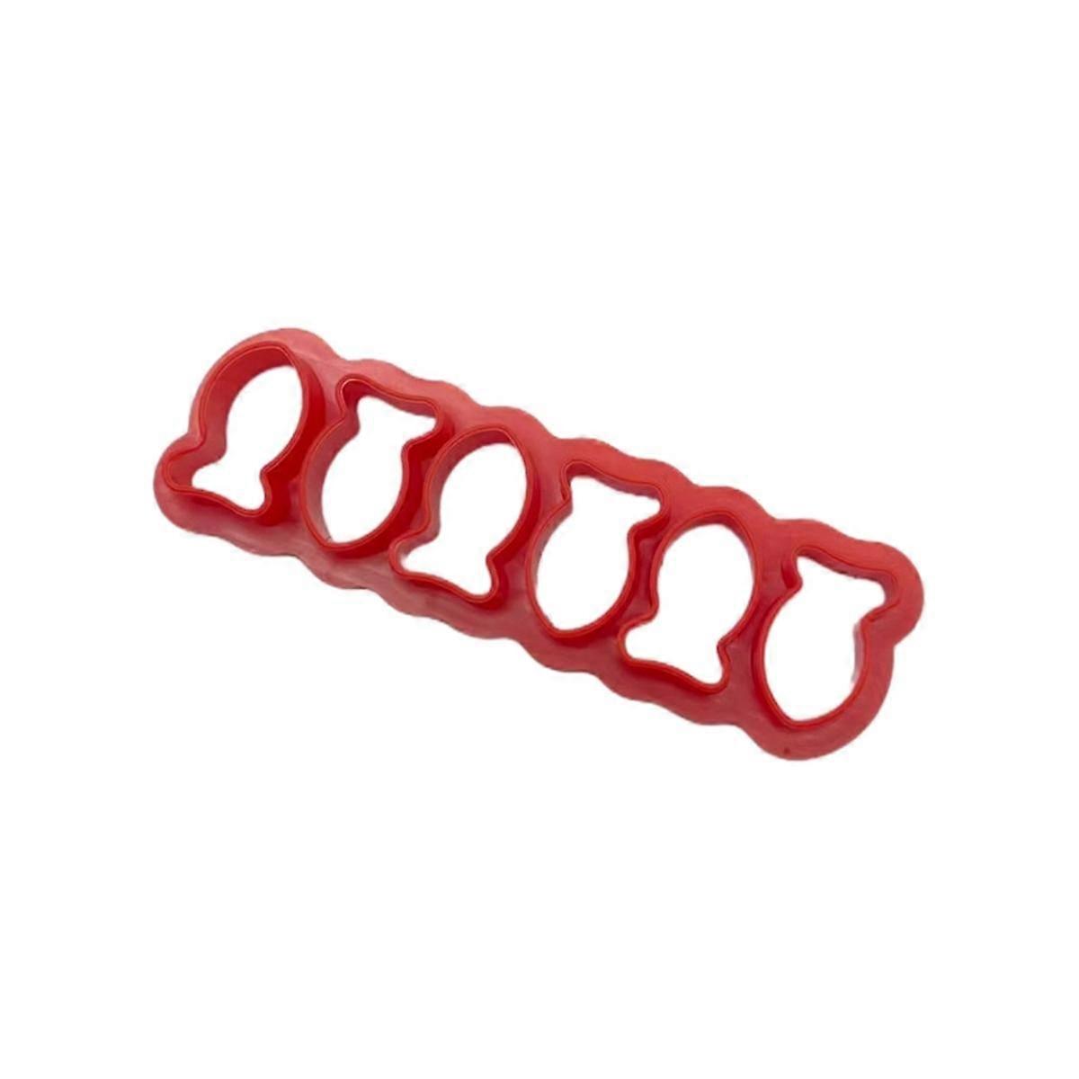 Mini Goldfisch Keksbackform Fischform Snack Backform Fischform Keksform Rot