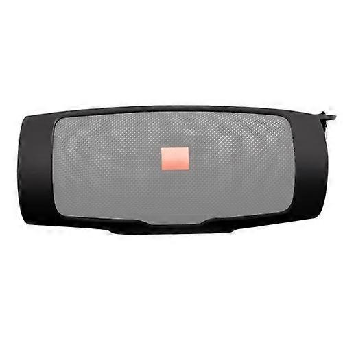 For JBL Charge 4 Shockproof Bluetooth Speaker Soft Silicone Protective Case(Black)