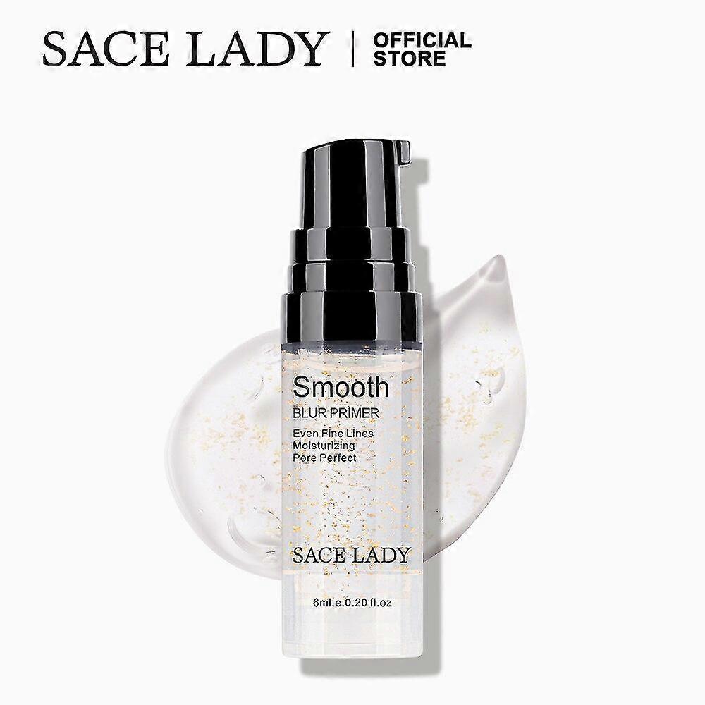 Gold Foil Makeup Precream Smooth Blur Primer Even Fine Lines Pore Perfect Moisturizing Brightening Cosmetics 6ml
