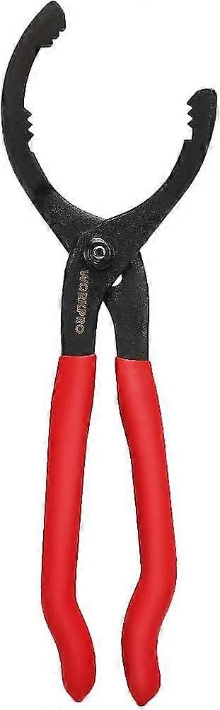 30cm Oil Filter Pliers, Adjustable Oil Filter Wrench With Non-slip Handle
