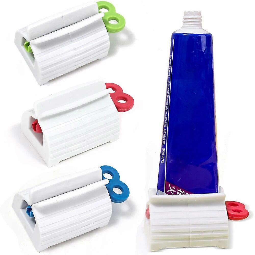 Toothpaste Dispenser Squeezer Multifunction Tooth Paste Stand Holder Organizer For Bathroom Accessories Facial Cleanser Squeezer
