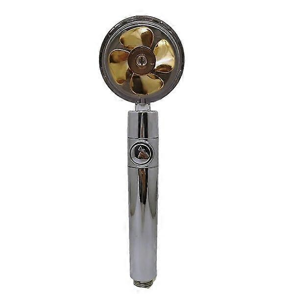 Shower Head Detachable High Pressure Shower Head With Stop Button (yellow)