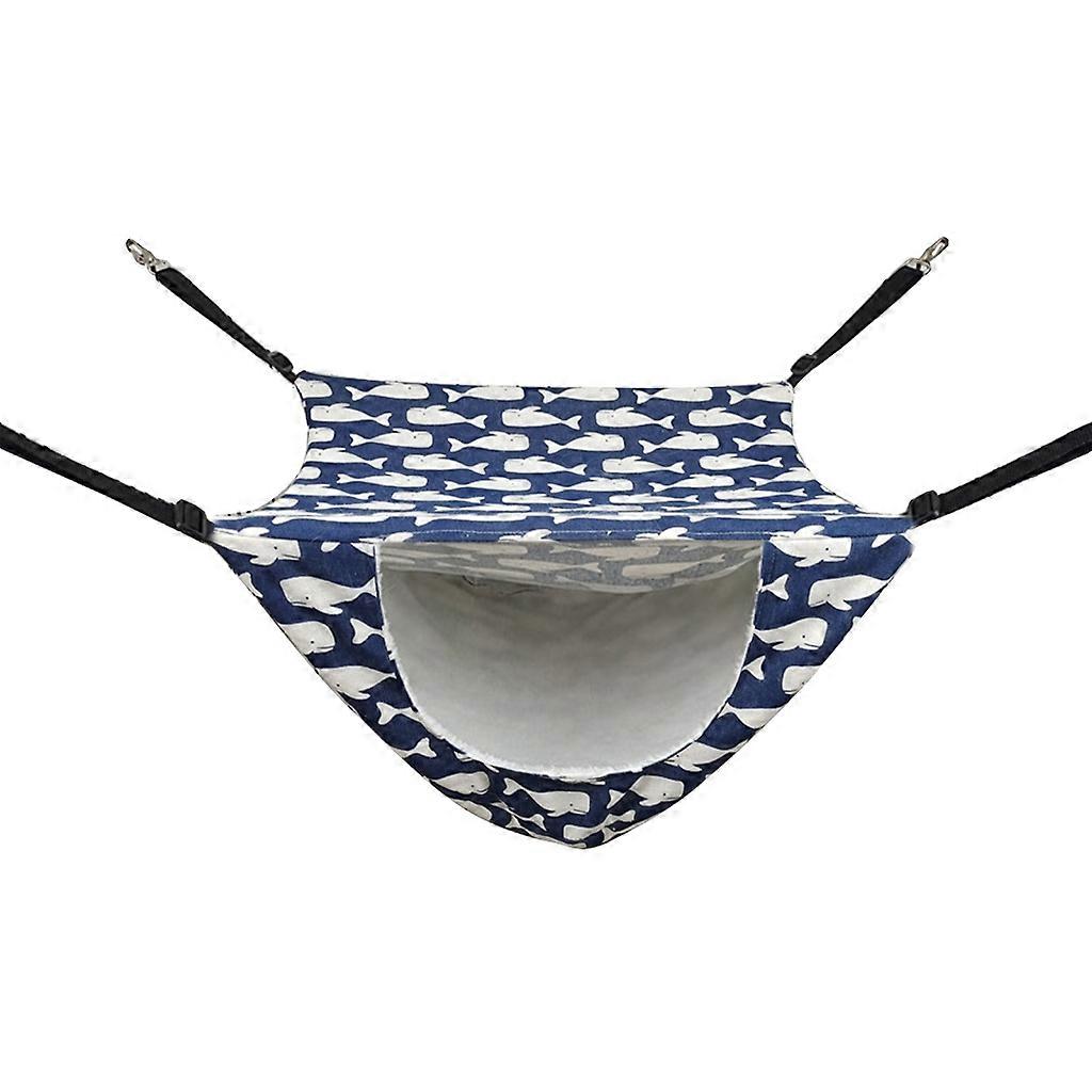 Small Pets Hammock Hamster Cage Small Animal Comfortable 2-layer Hanging Cage