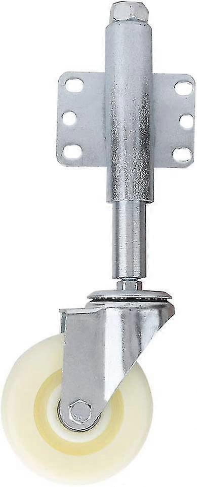 4" Spring Loaded Gate Wheel, Heavy Duty 440lbs Load Capacity Gate Wheel Spring Loaded Swivel Caster1pcs)