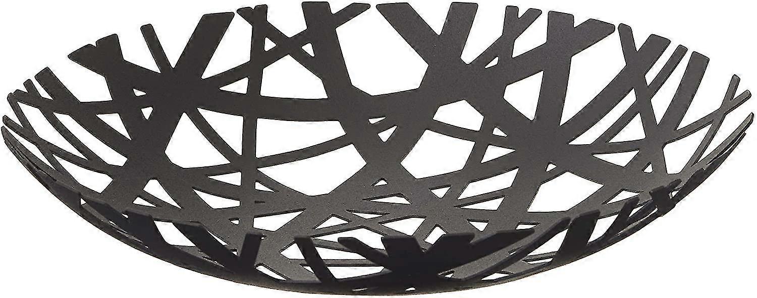 Tower Fruit Bowl, Black