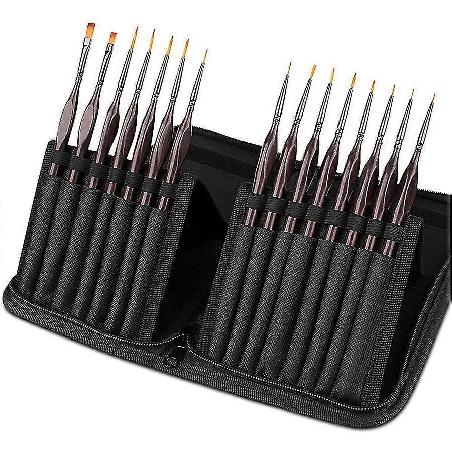 De Brush Set,15pcs Bru Kit, Mini Bru Set