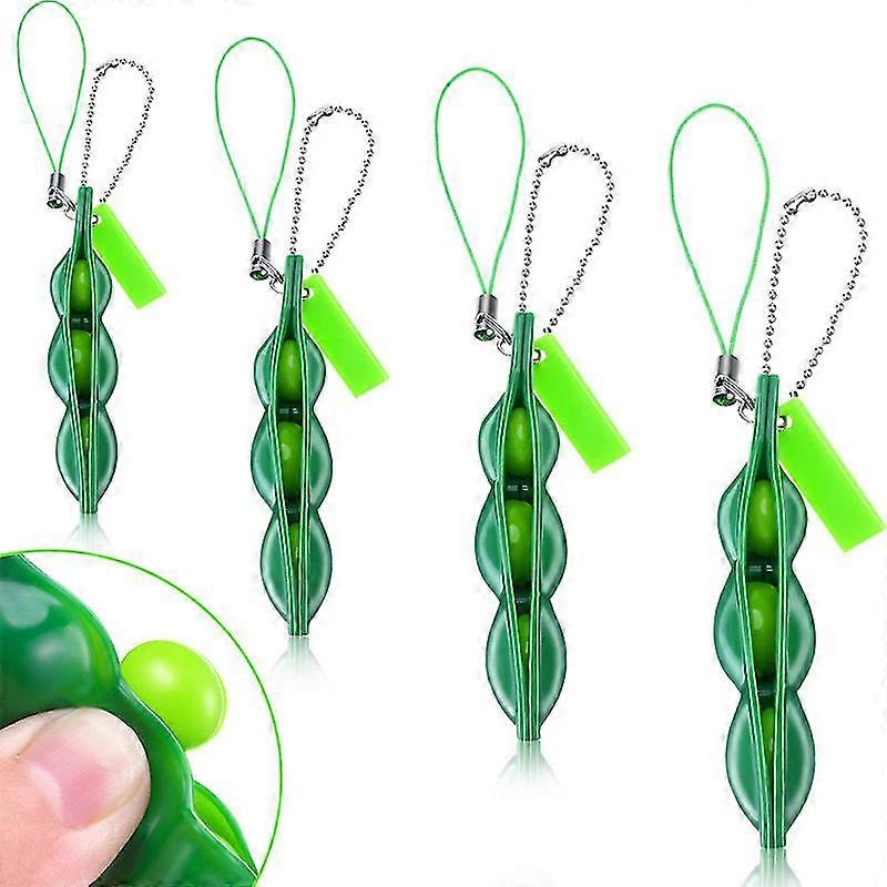 Advent Calendar Christmas Toy For Kid Countdown Calendar 24 Days Xmas Toys Christmas Push Bubbles Toy Pack(5 Pcs, Green)