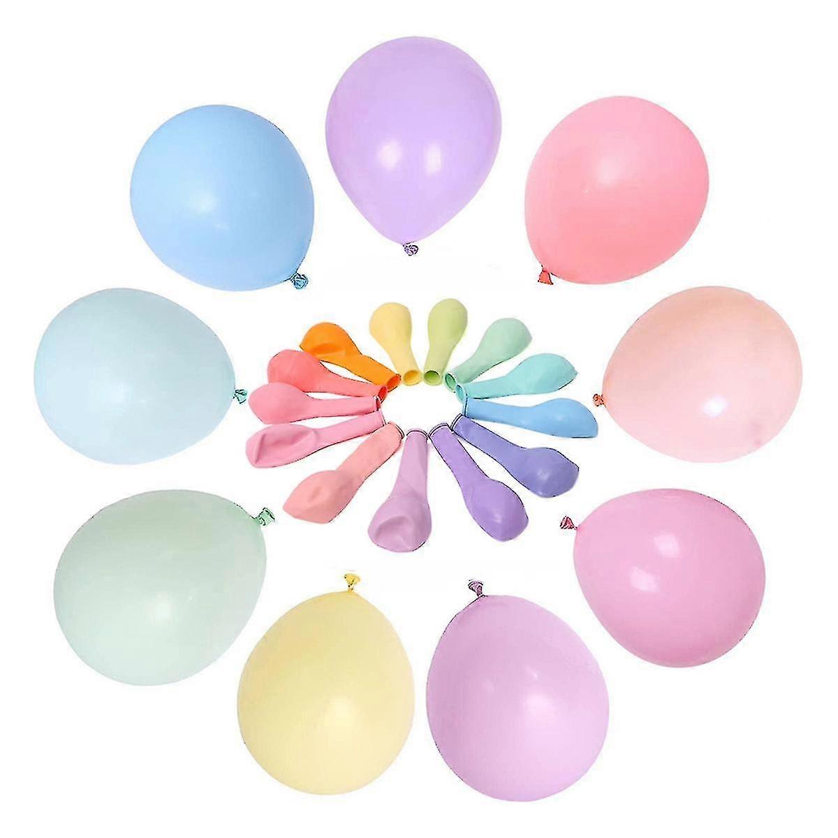 100pcs Colorful Birthday Balloons