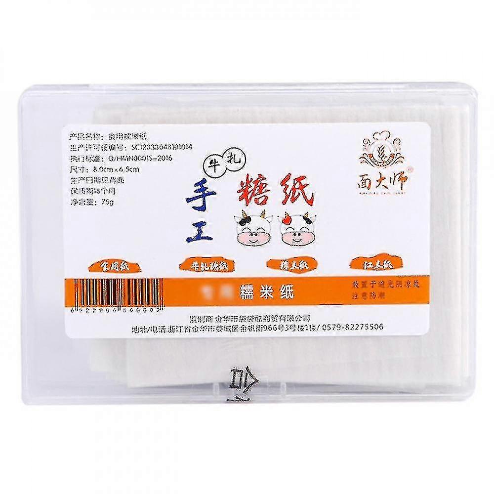 1000 Sheets Nougat Paper - Handmade Candy Wrapping Sheets Of Edible Rice Wafer Paper With Nougat Paper G