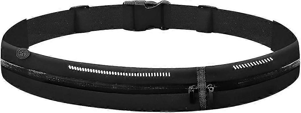 Running Belt Waist Pack - Water Resistant Reflective Runner Pouch