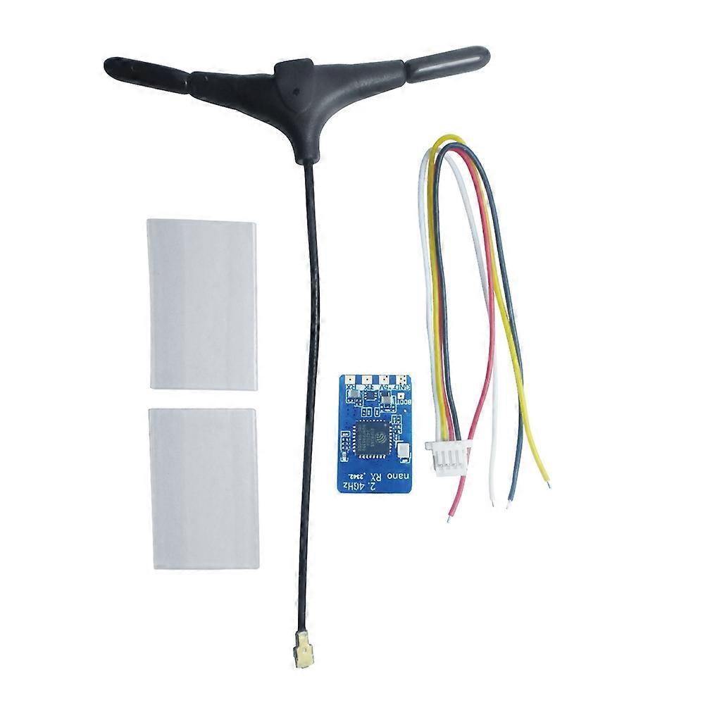 ELRS 2.4GHz RX NANO ExpressLRS Receiver with T Antenna Support WiFi Upgrade for Long Rang Racing Dr