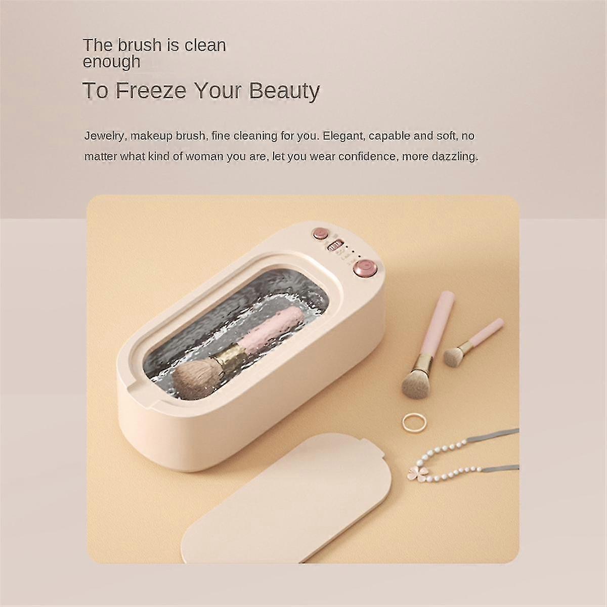 Ultrasonic Jewelry Cleaner Machine, Professional Sonic Jewelry Cleaner with 3 Timer Modes for Glass