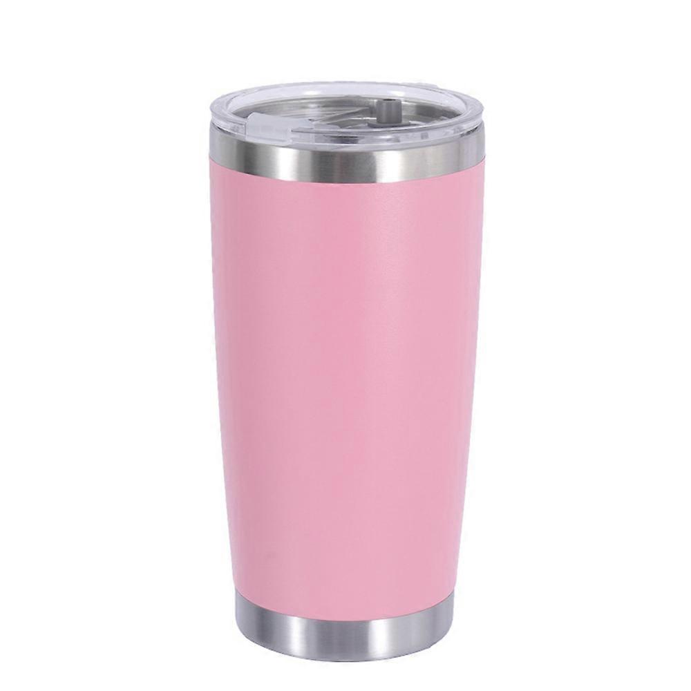 600ml car vacuum flask with lid, stainless steel vacuum flask, double-layer vacuum flask