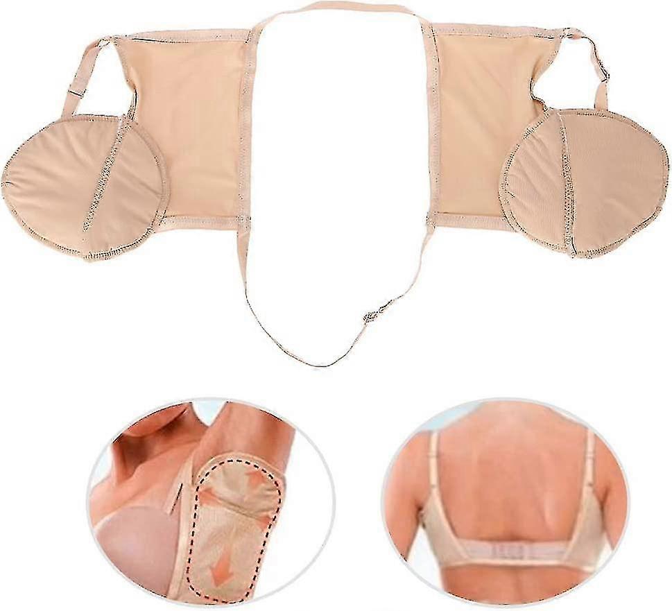 Reusable Washable Deodorant Underarm Sweat Pads Perspiration Absorbing Pads