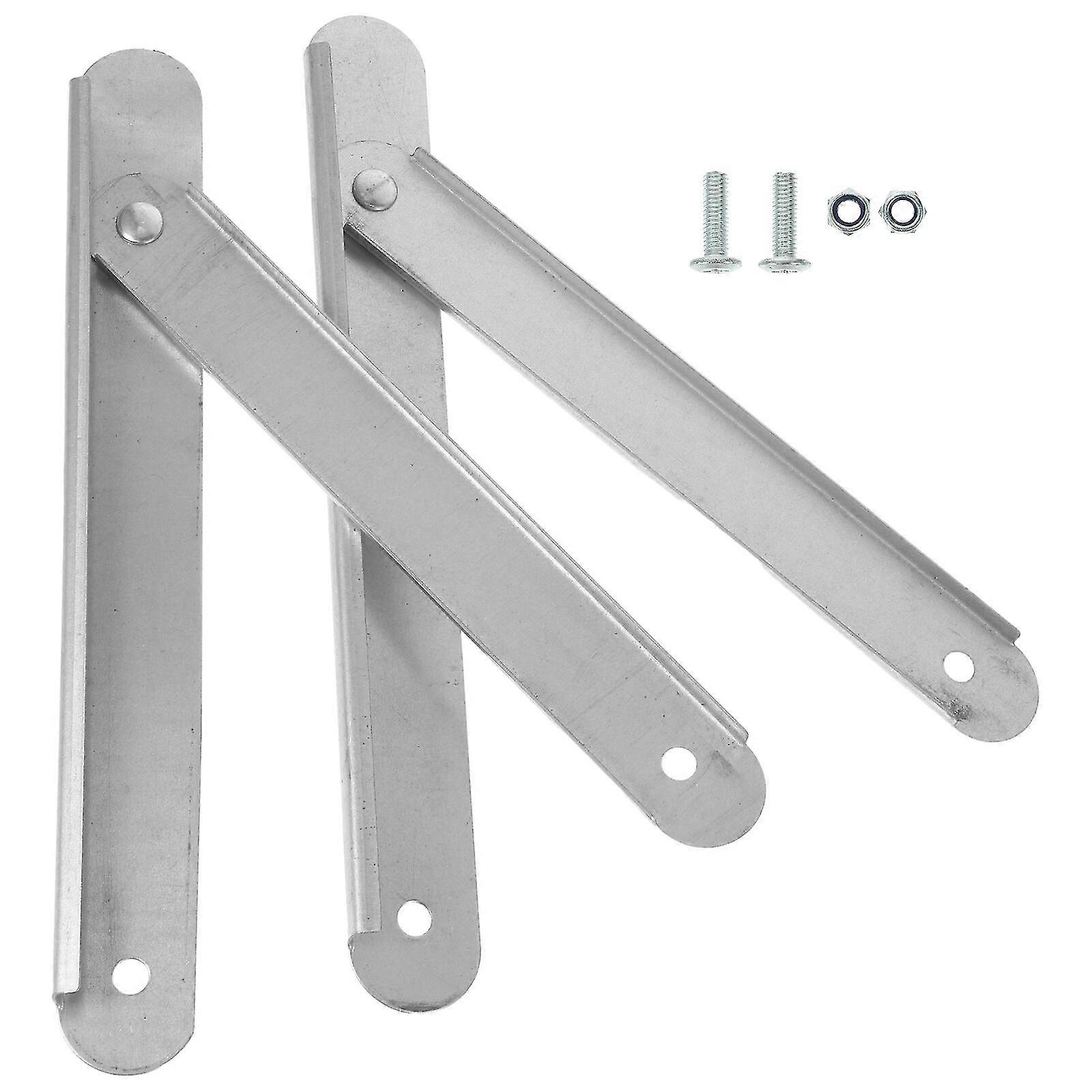 2pcs scala a gradino cerniere cerniere in lega di alluminio Sostituzione scala tiranti Accessori scala