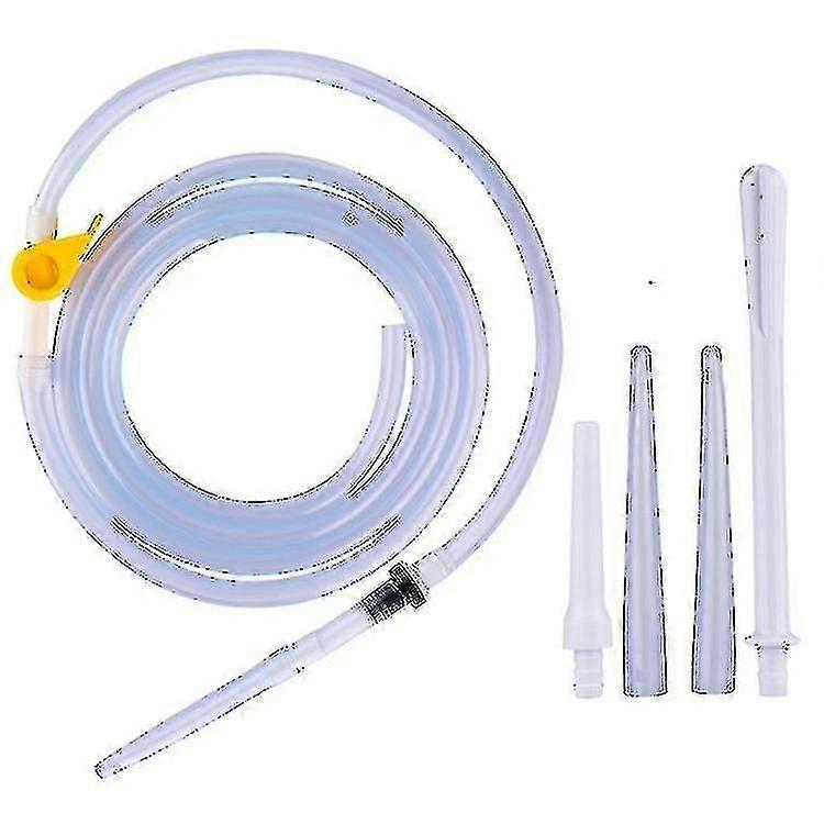 2L Nontoxic Enema Bucket Kit For Colon Cleansing Reusable Medical Grade Silicone Tubing Detox Enema Kit With 4 Nozzle_