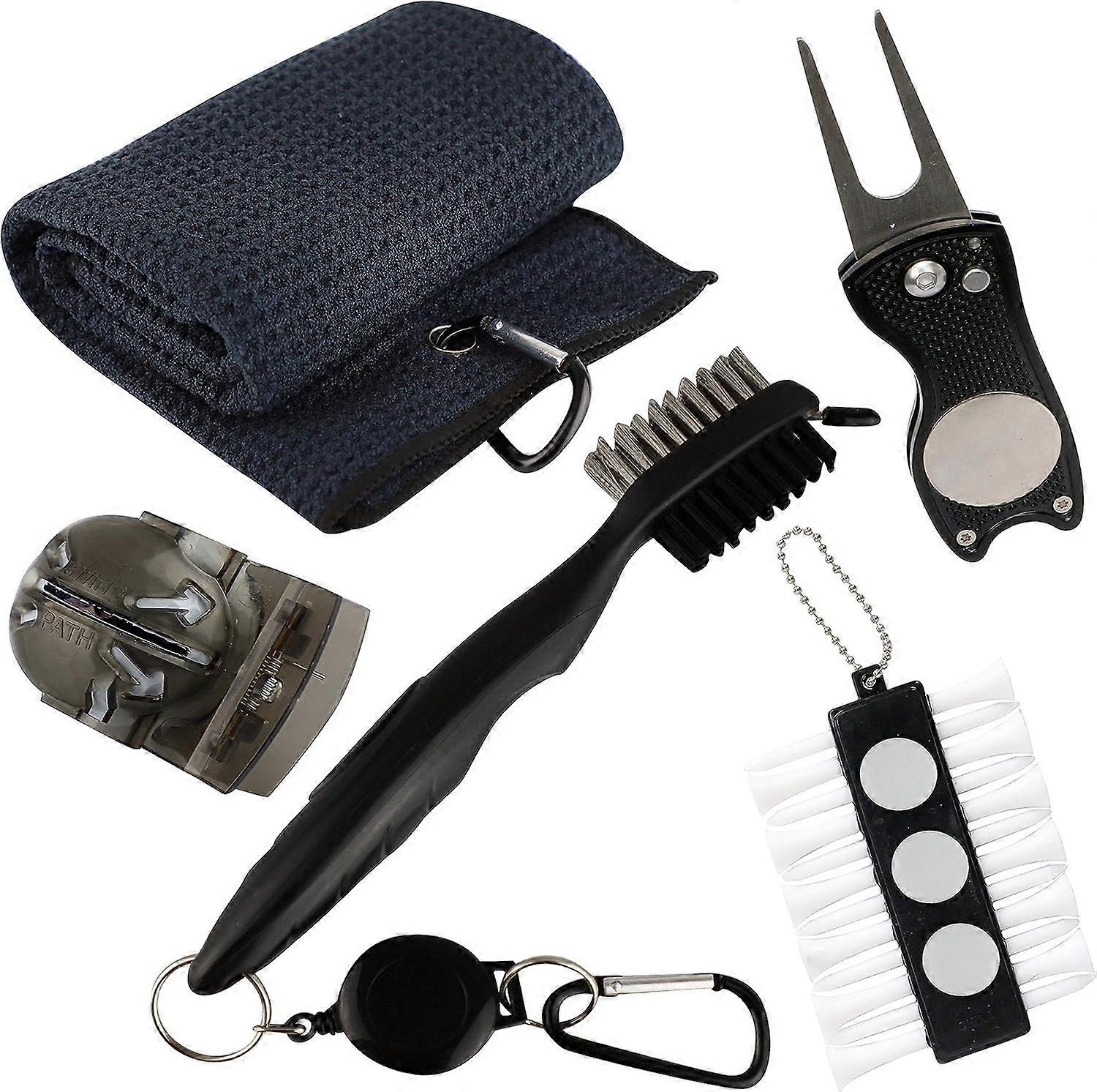 Golf Accessories Gift Set - Complete Golf Club Cleaning Kit