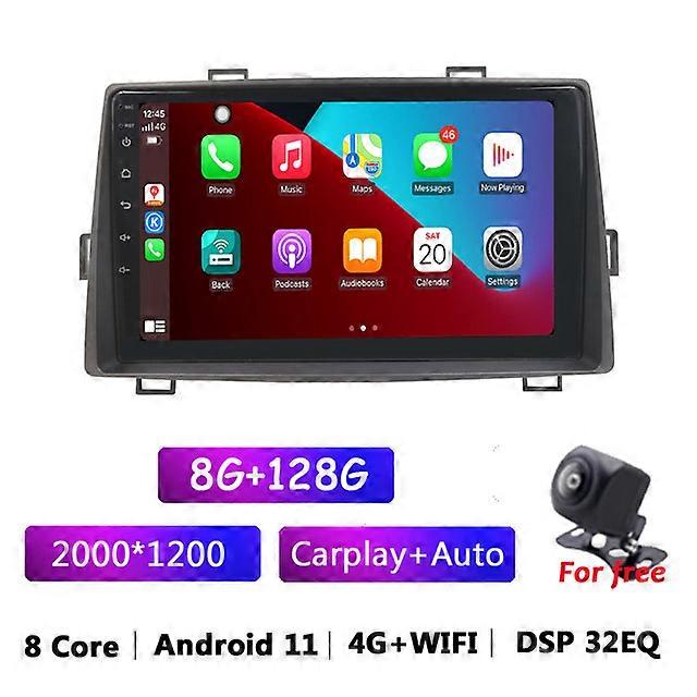 Android 11 Car Radio for Toyota Noah Voxy 2007-2010 2011 2012 2013 Multimedia DVD Carplay Recorder Gps Navigation Stereo Auto BT