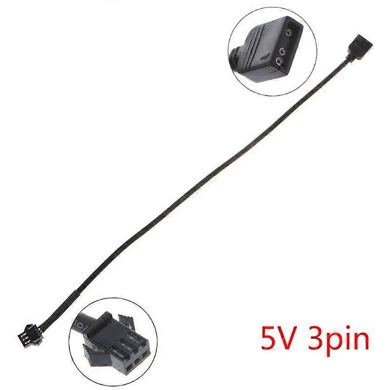 كابل محول اللوحة الأم RGB SYNC للكمبيوتر JST Header Transfer 12V 4Pin 5V 3Pin أنثى إلى ذكر كابل تمديد النقل