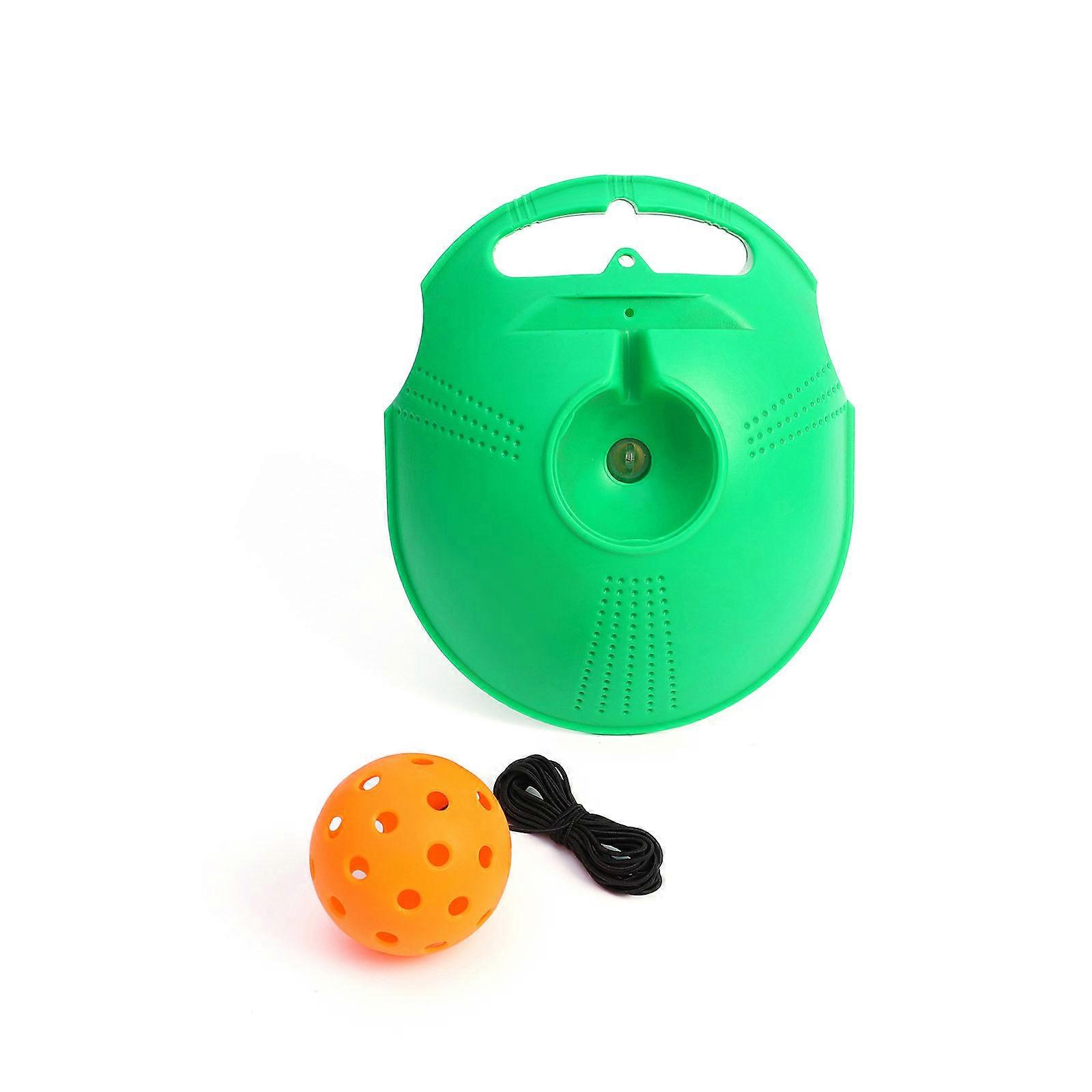 Practice Self-Study Tennis Trainer Set Rebound Ball Single Training Base Tool,100% New