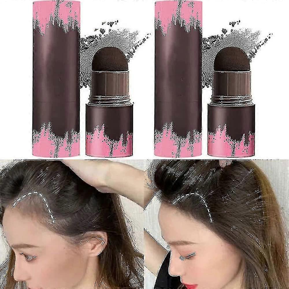 Hair Powder Stick pentru femei și fete - Acoperire rapidă Subțiază părul în câteva secunde, corectorul Root ascunde instantaneu căderea părului