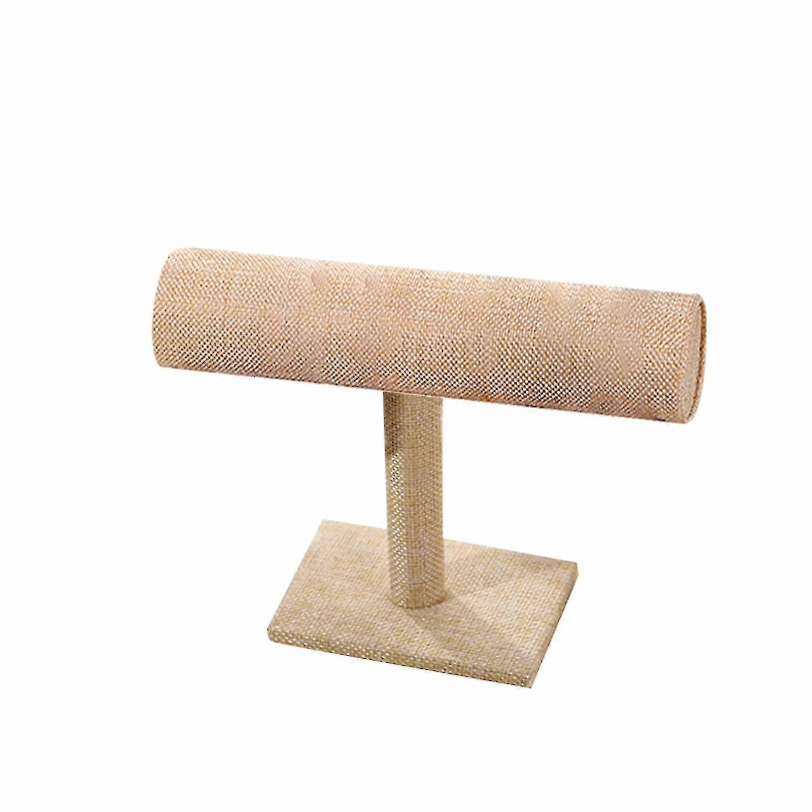 Βελούδινο T-Bar Display Stand Holder Organizer Βραχιόλι Κοσμήματα Watch Headband