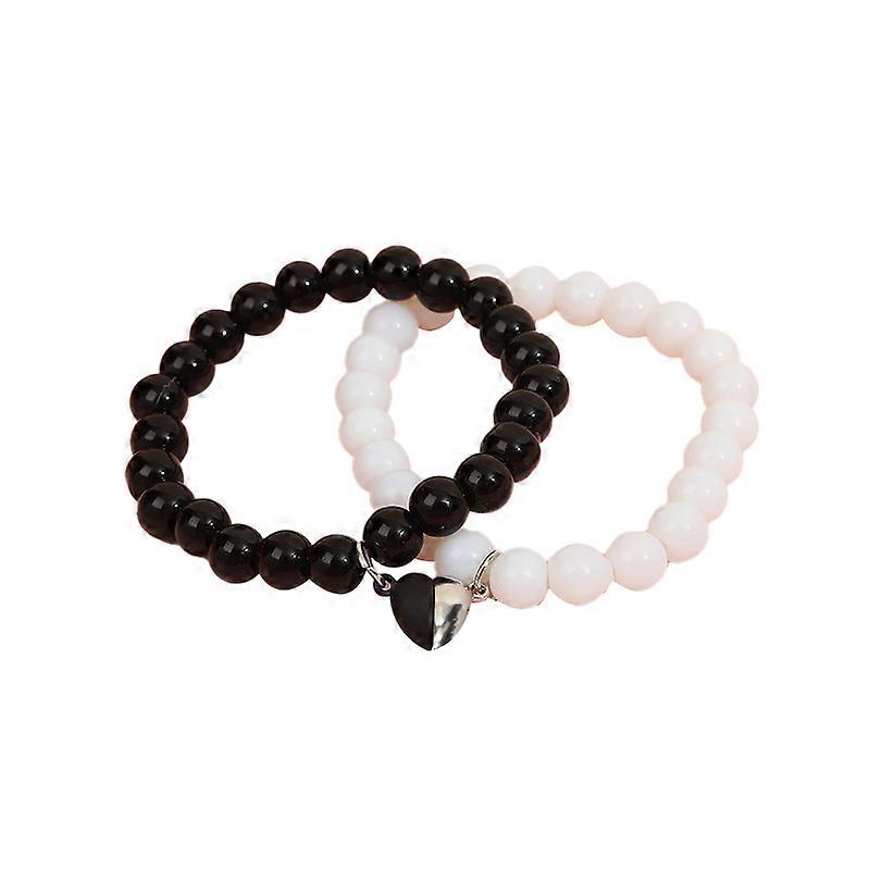 Magnetic Bracelets for Couples Love Bracelets Heart Matching Bracelets