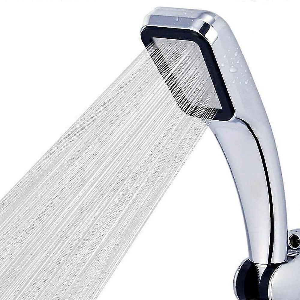 300 Hole Super Pressurized Shower Head Square Handheld Shower Head
