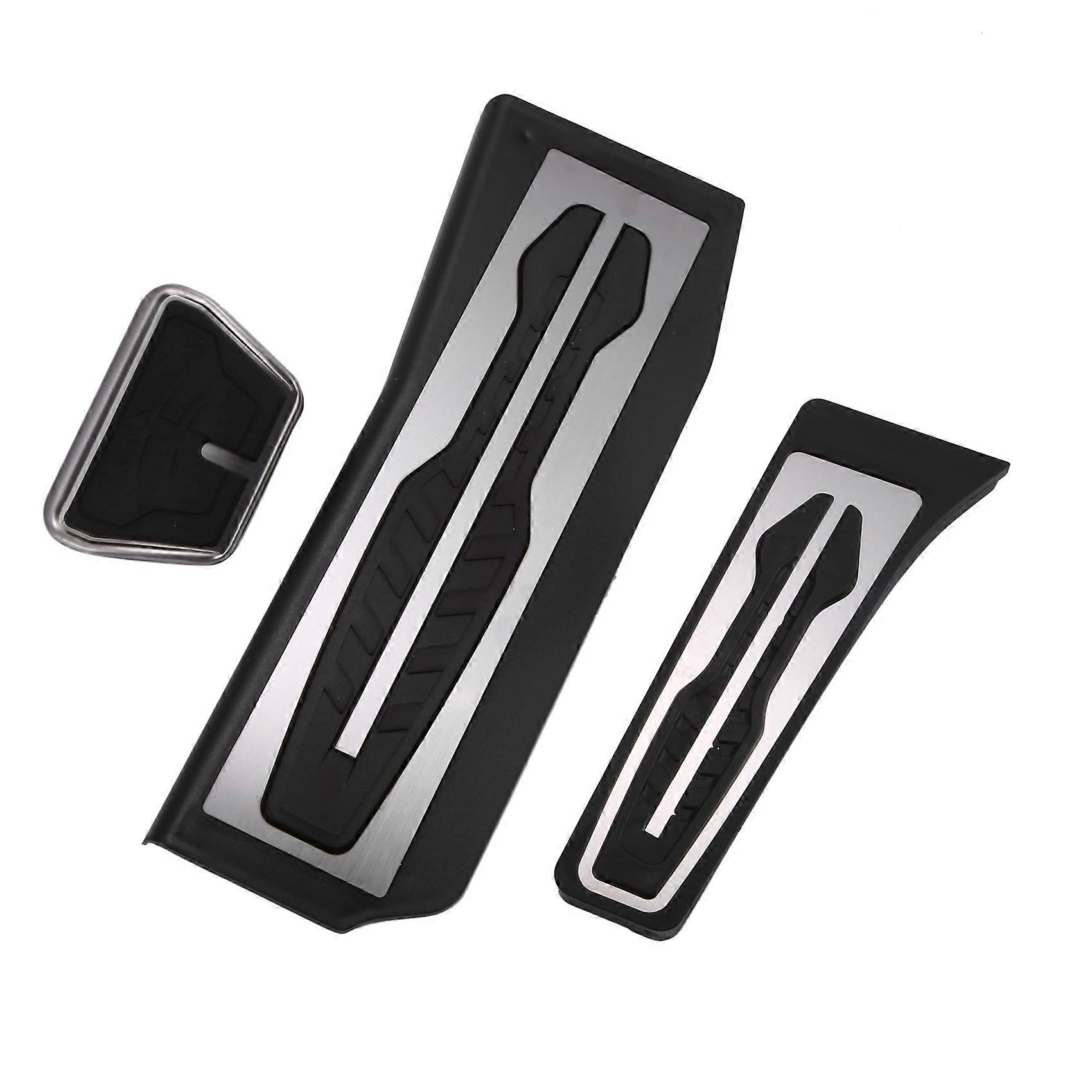 for 5-Series G30 G31 2017 Stainless Steel Car Accelerator Pedal Brake Pedals Cover Rest Pedals