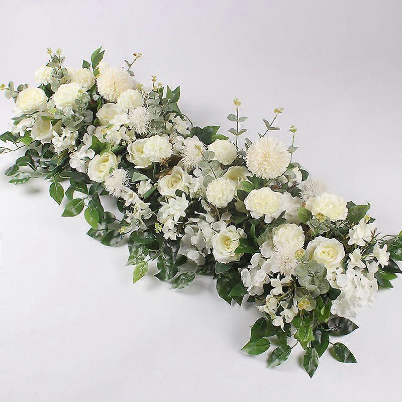 50/100Cm Custom nunta de flori de perete aranjament consumabile de mătase bujor artificial rând rând Decor romantic Diyiron Arch Fundal
