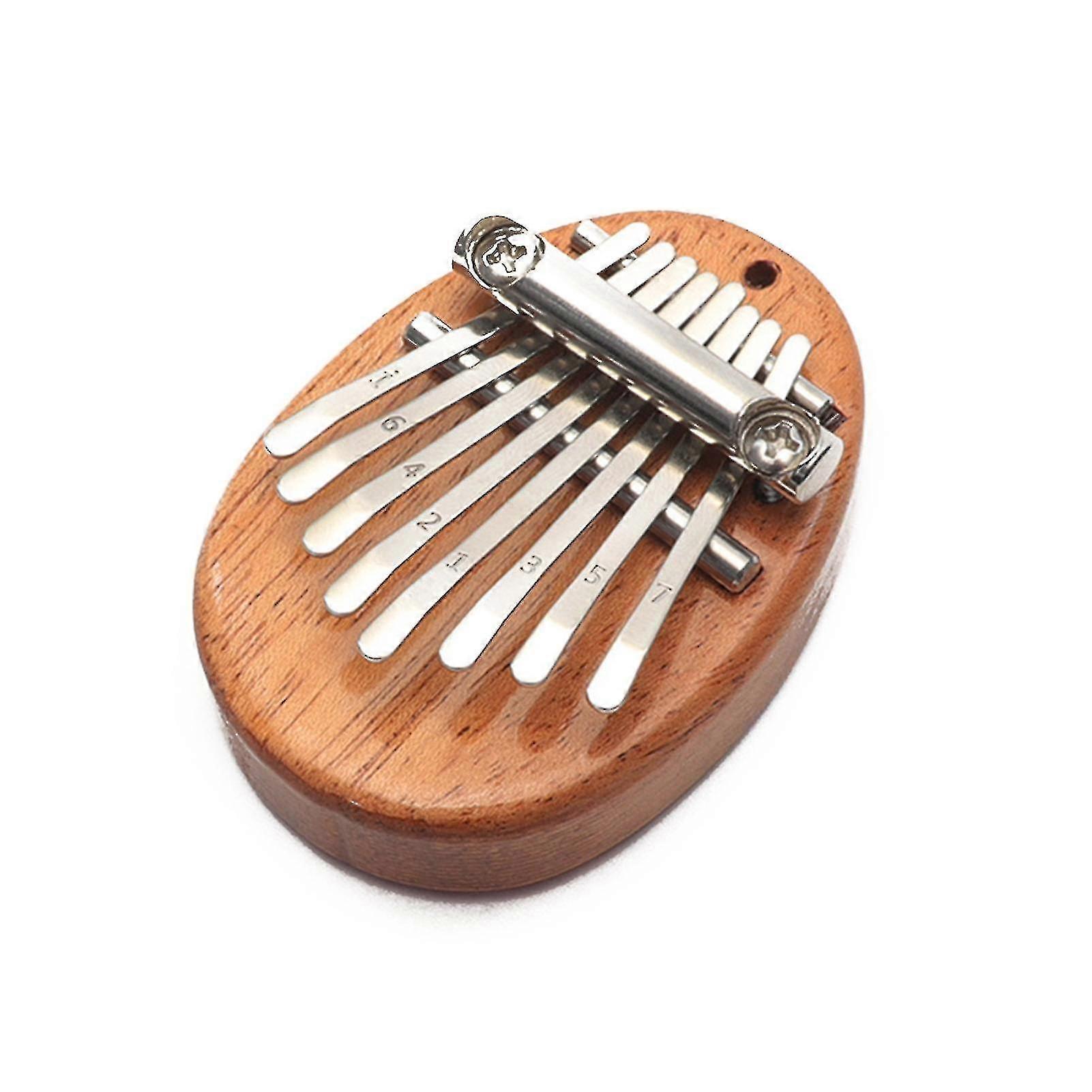 Portable Thumb 8 Keys Finger Piano With Hanging Hole