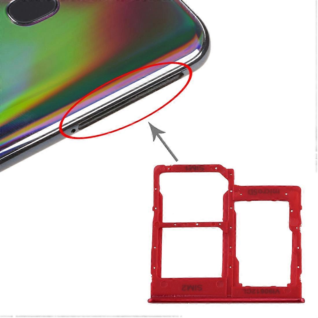 SIM Card Tray + Micro SD Card Tray for Galaxy A40
