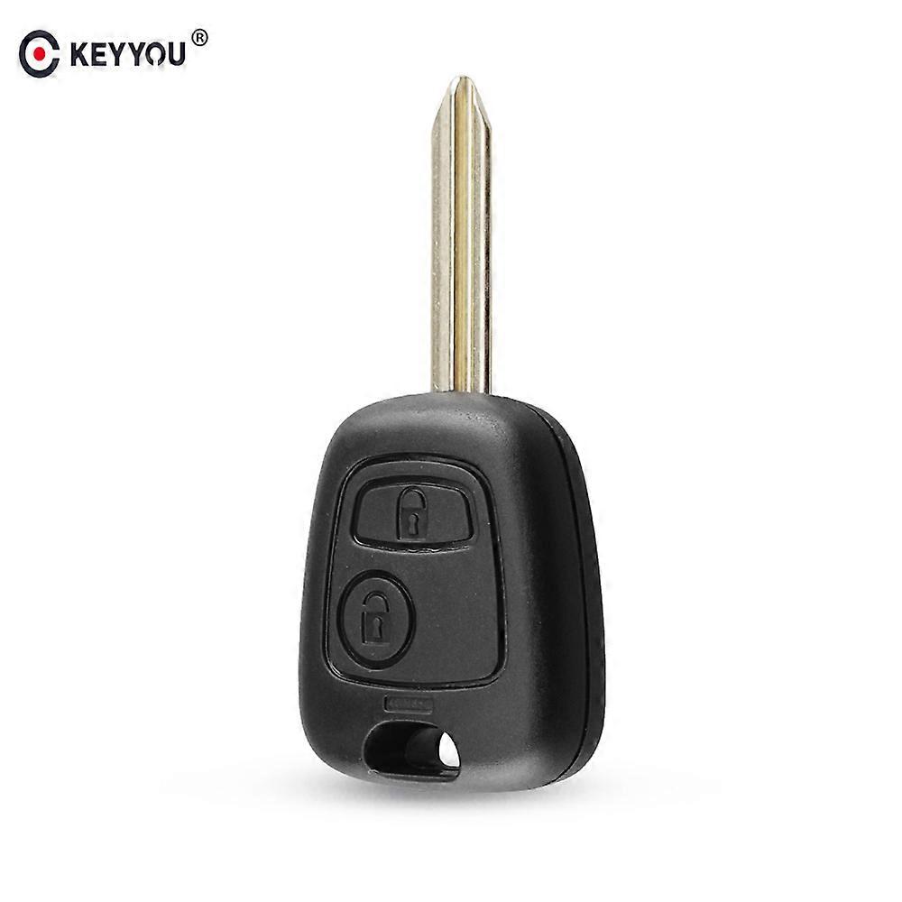 New Replacement Remote Key Case Shell Fob 2 Buttons For Citroen Citroen Saxo Xsara Picasso Berlingo