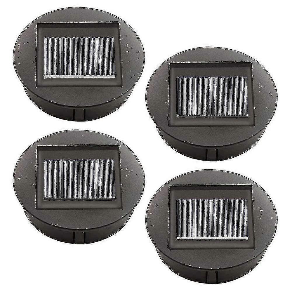 4 Pieces Replacement Solar Lights With Led Bulbs, Solar Top Lights Replacement, Led Solar - XC
