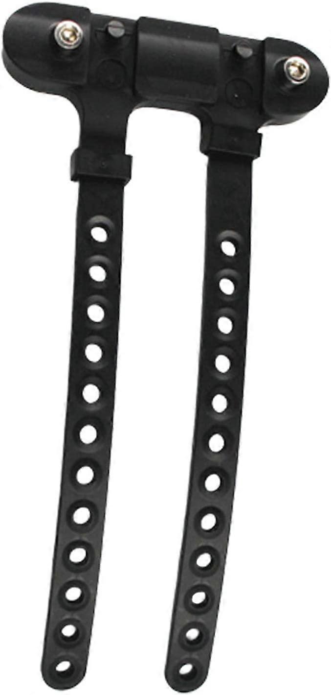 Dww-Support de fixation pour porte-bidon de vlo, support pour bouteille d'eau, pour vlo double sangle, base rglable en longueur (noir), Taille unique