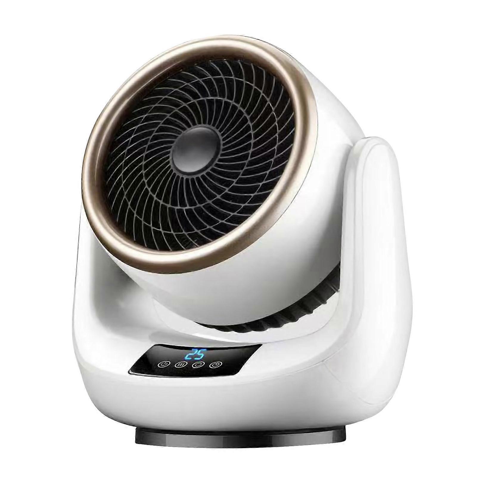 Electric Space Heater Fan Cooler With Remote Control Safe Overheat & Tip-over Protection Quiet Personal Space Heater Fast Heating Heater with 3 Heat S