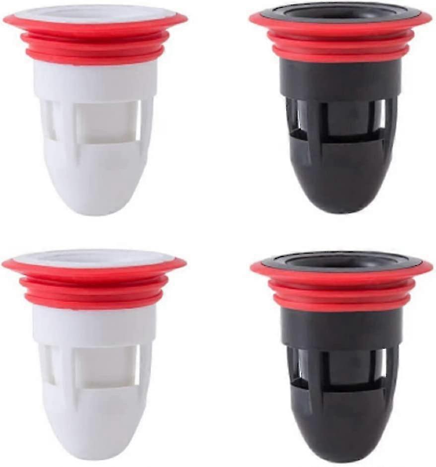 4pcs Shower Floor Drainage Backflow Preventer Valve Sewer Core