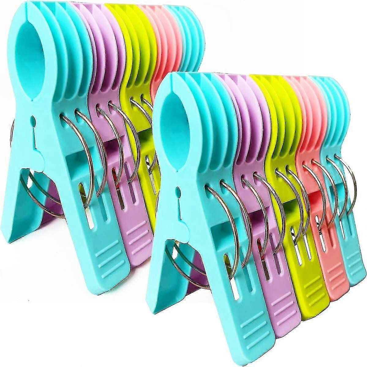 Beach Towel Chair Clips Pool Plastic Holder Clamp