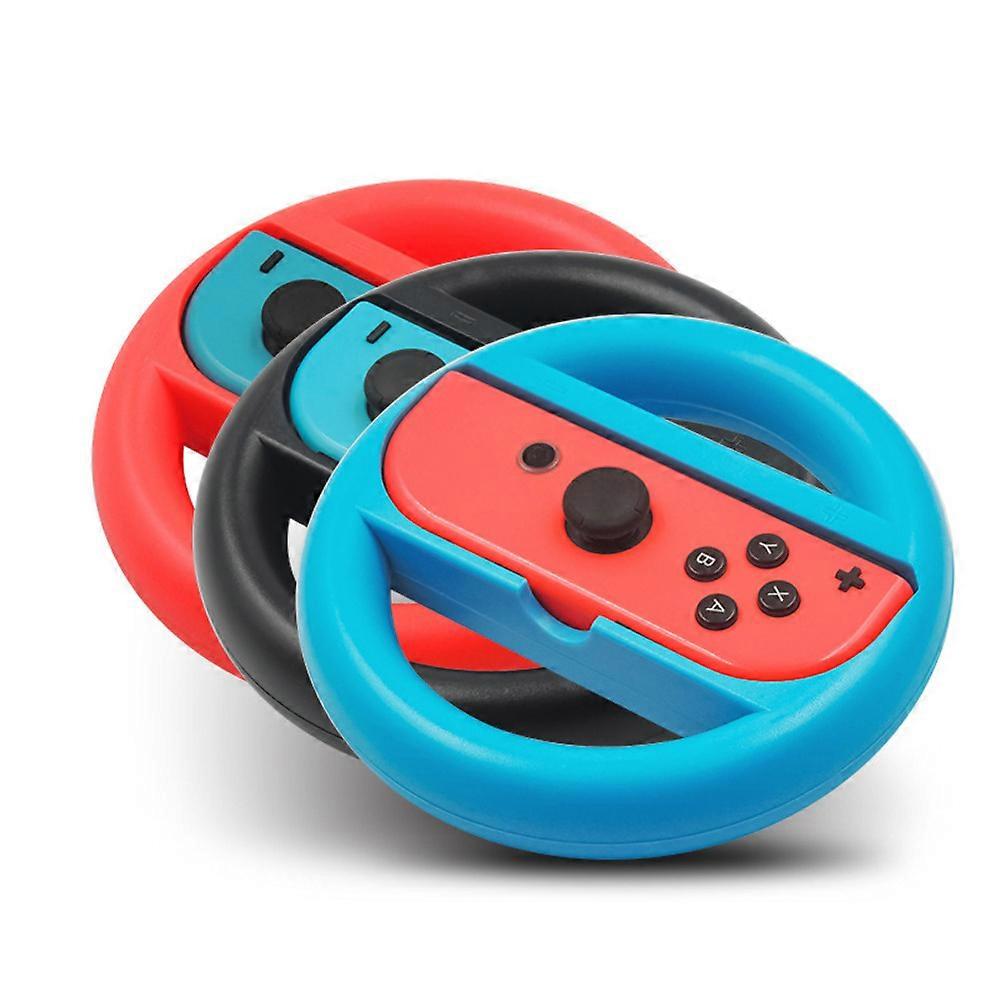 2 stk racingratt for Nintendos Nintend Switch Joy Pad-kontrollerhåndtak for Nitendo Switch-spill ABS-materiale