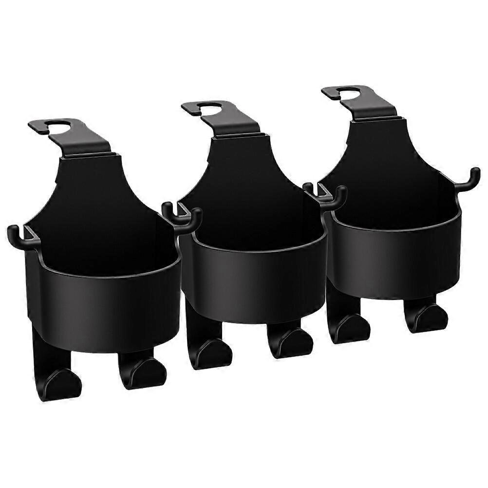 3pcs Headrest Cup Holder Backseat Cup Storage Holder Multipurpose Headrest Cup Bracket