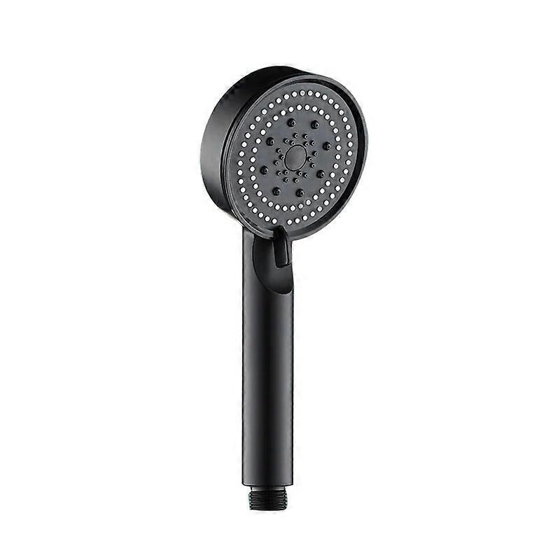 Zhangji 5 Modes Adjustable Black/Silver/Grey Bath Shower Head Head High Pressure Water Saving Showerhead Bathroom Accessories