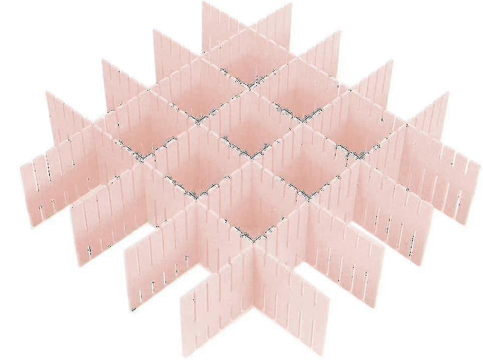 8pcs Plastic Drawer Dividers, Adjustable Drawer Storage Organizer