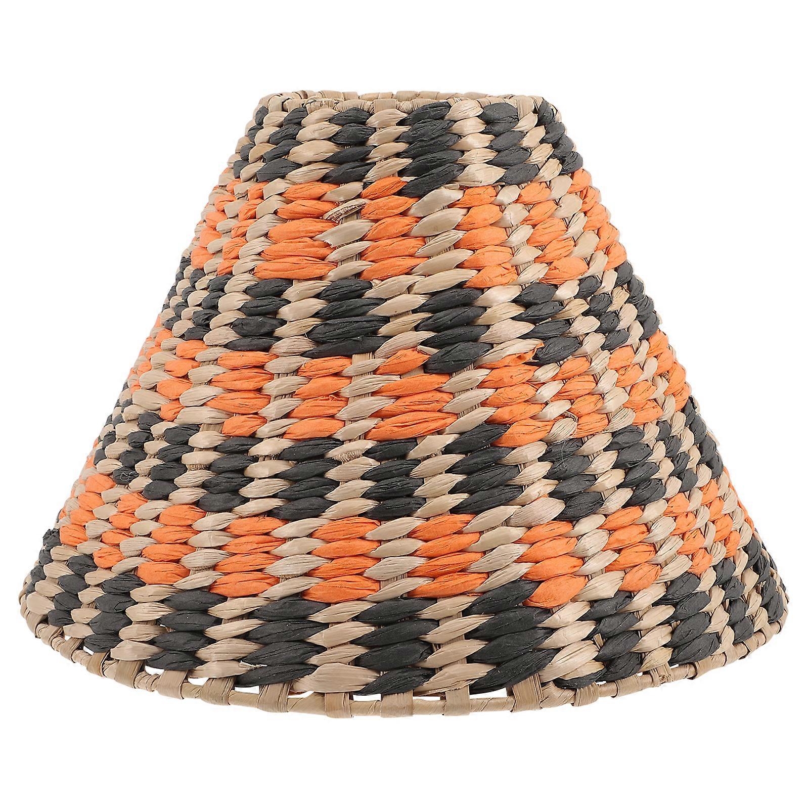 Woven Lamp Shade Household Table Light Shade Floor Lamp Shade Lamp Cover