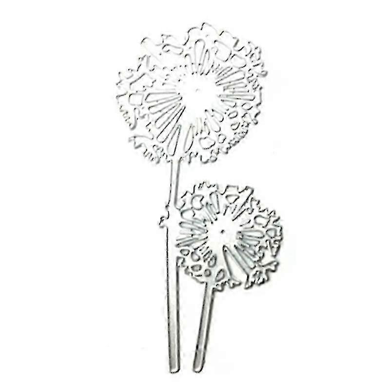 Metall gestechte Löwenzahn-förmige Schablone